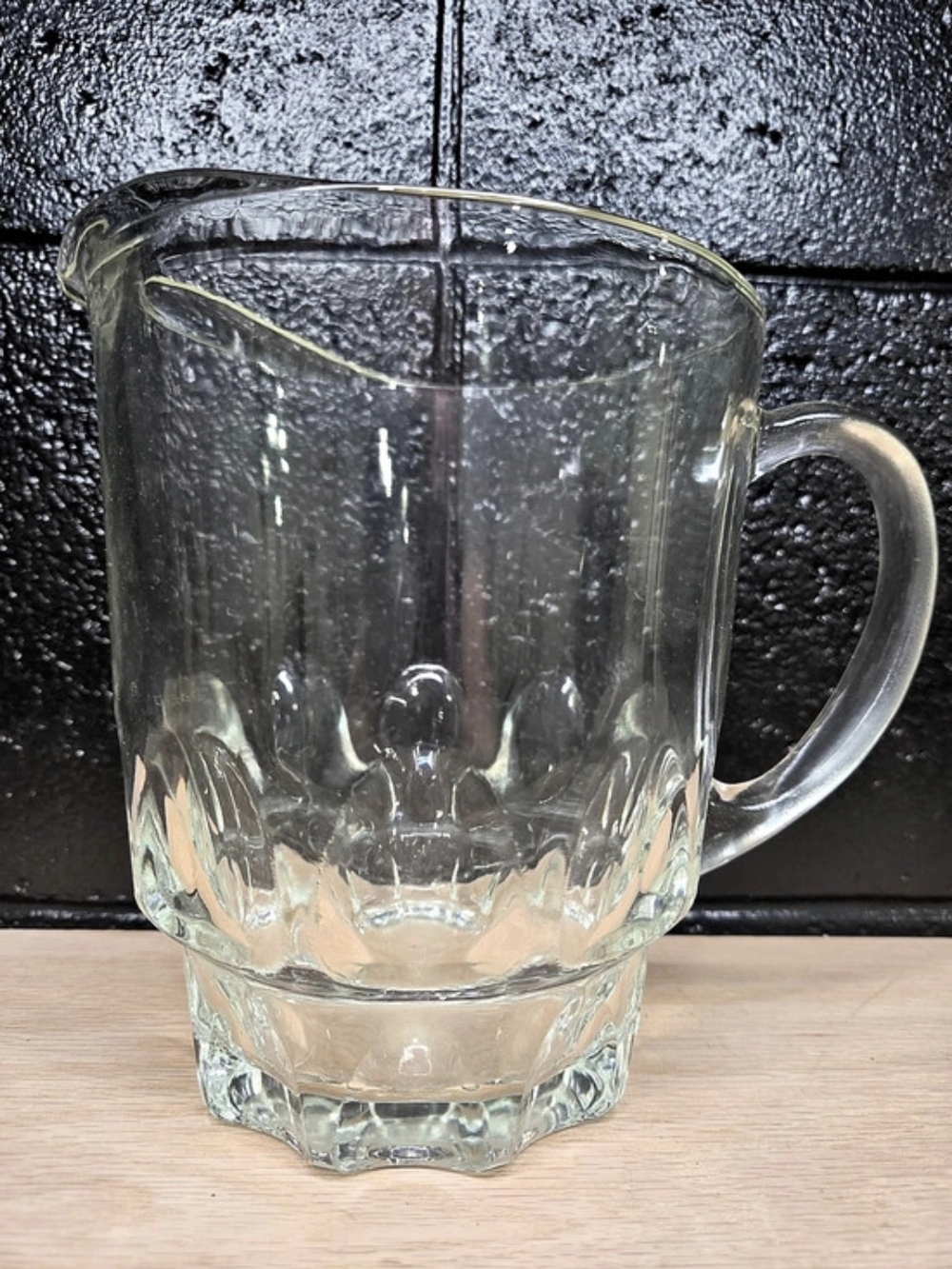 Hazel Atlas Reflection Clear Glass Pitcher